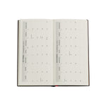 PBKS Agenda Slim Semainier Horizontal Rigide