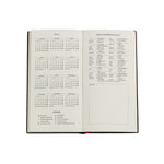 PBKS Agenda Slim Semainier Horizontal Rigide