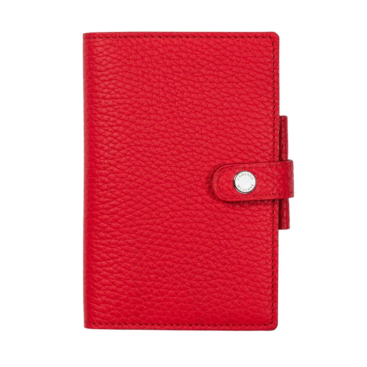 AGM Agenda Moderne Format 13 Camargue Cuir de Taurillon 124x80-Agenda-Agenda Moderne-Papeterie du Dôme