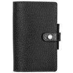 AGM Agenda Moderne Format 13 Pekari Cuir de Porc 124x80-Agenda-Agenda Moderne-Noir-Papeterie du Dôme