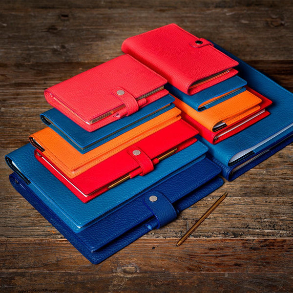 AGM Agenda Moderne Format 17 Camargue Cuir de Taurillon 180x90-Agenda-Agenda Moderne-Papeterie du Dôme