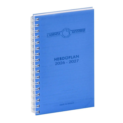 AGM Agenda Moderne Hebdoplan Polypro SAD 1 semaine sur 2 pages 9x15-Agenda-Agenda Moderne-Papeterie du Dôme