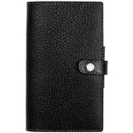 AGM Agenda Moderne Hebdoplan avec Patte Pekari Cuir de Porc 147x90-Agenda Cuir-Agenda Moderne-Noir-Papeterie du Dôme