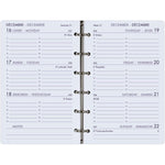 AGM Agenda Moderne Modulable Mini Organiseur Format 13 Pekari Cuir de Porc 124x80-Agenda-Agenda Moderne-Papeterie du Dôme