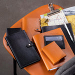 AGM Agenda Moderne Modulable Mini Organiseur Format 13 Pekari Cuir de Porc 124x80-Agenda-Agenda Moderne-Papeterie du Dôme