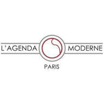 AGM Agenda Moderne Porte Carte de Visite Nubuck-Porte carte de Visite-Agenda Moderne-Papeterie du Dôme