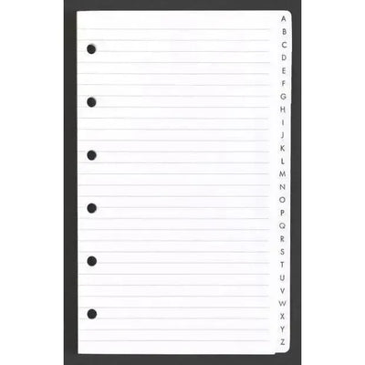 AGM Agenda Moderne Recharge Format 13 Encoches A-Z x26-Recharges Autres-Agenda Moderne-Papeterie du Dôme