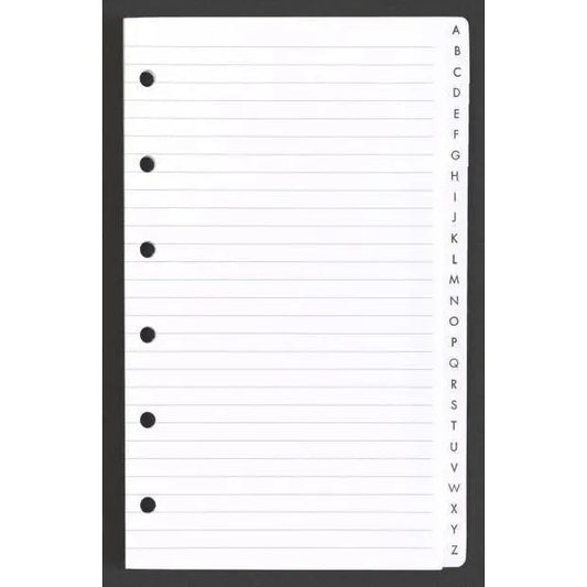 AGM Agenda Moderne Recharge Format 13 Encoches A-Z x26-Recharges Autres-Agenda Moderne-Papeterie du Dôme