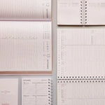 AGM Agenda Moderne Recharge Spiralée Hebdoplan - Semainier - Tranche Blanche-Recharge Agenda-Agenda Moderne-Papeterie du Dôme