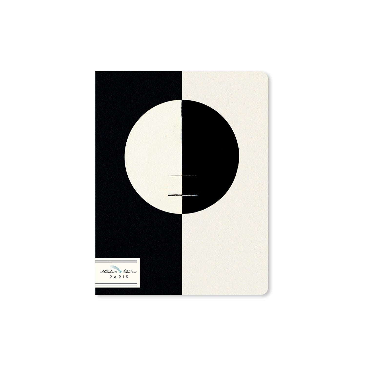 BAB Cahier Ligné 17x22-Carnet-Alibabette Editions-Black and white-Papeterie du Dôme