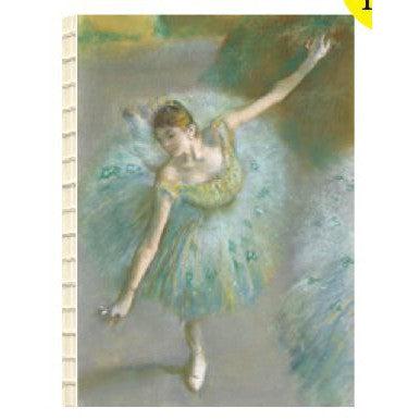 BAB Carnet Pocket Artbook-Carnet-Alibabette Editions-Degas - Tutu Vert-Papeterie du Dôme