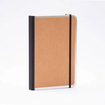 BDK Basic Carnet-Carnet-Bindewerk-A5-Marron Clair-Blanc-Papeterie du Dôme