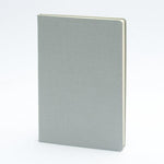 BDK Leinen Carnet-Carnet-Bindewerk-A5-Gris clair-Pointillé-Papeterie du Dôme