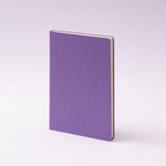 BDK Leinen Carnet-Carnet-Bindewerk-A5-Lilas-Pointillé-Papeterie du Dôme