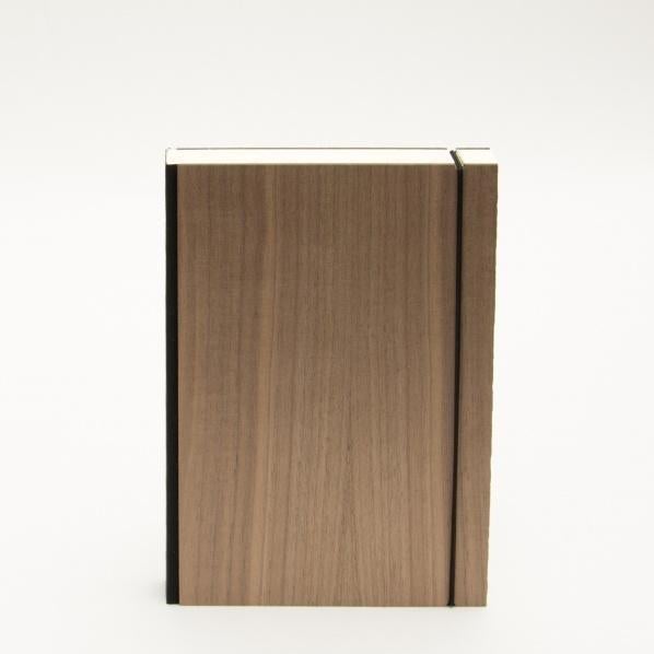 BDK Purist Wood Carnet A5 288 pages-Carnet-Bindewerk-Noyer-Ligné-Papeterie du Dôme