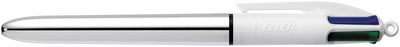 BIC Stylo Bille 4 Couleurs Shine-Stylo Bille-Bic-Argent-Papeterie du Dôme