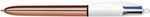 BIC Stylo Bille 4 Couleurs Shine-Stylo Bille-Bic-Rosegold-Papeterie du Dôme