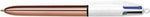BIC Stylo Bille 4 Couleurs Shine-Stylo Bille-Bic-Rosegold-Papeterie du Dôme