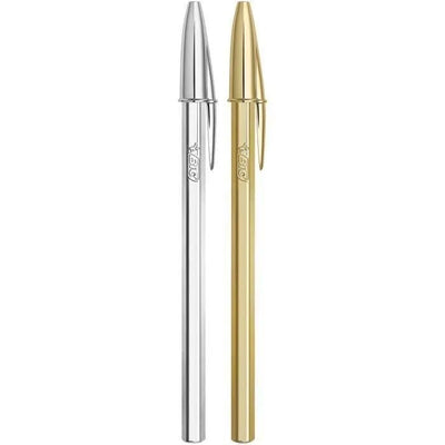 BIC Stylo Bille Cristal Shine-Stylo Bille-Bic-Papeterie du Dôme