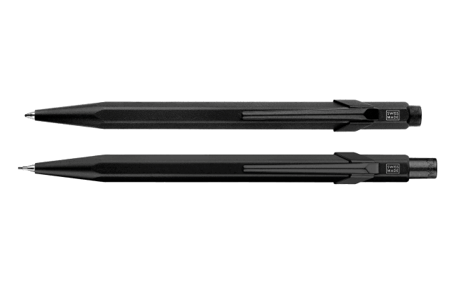 CA 849 Black Code Stylo Bille et Porte-Mines-Stylo Bille-Caran d'Ache-Papeterie du Dôme