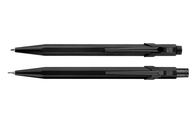 CA 849 Black Code Stylo Bille et Porte-Mines-Stylo Bille-Caran d'Ache-Papeterie du Dôme