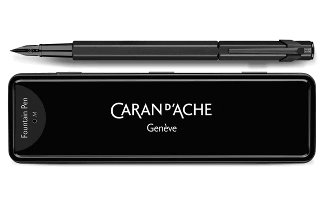 CA 849 Black Code Stylo Plume-Stylo Plume-Caran d'Ache-Papeterie du Dôme