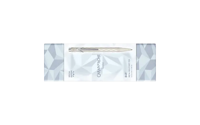 CA 849 Frost Blanc Stylo Bille-Stylo Bille-Caran d'Ache-Papeterie du Dôme