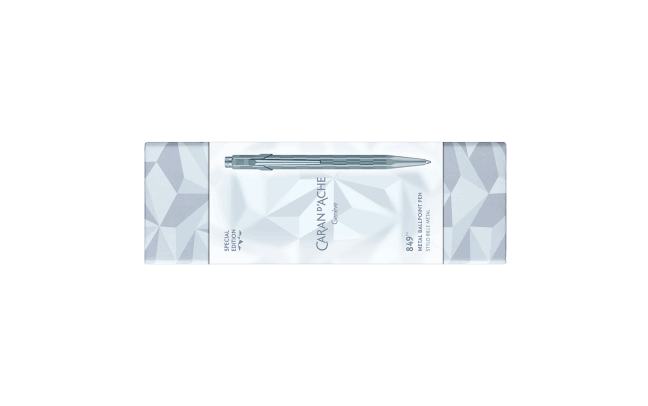 CA 849 Frost Bleu Stylo Bille-Stylo Bille-Caran d'Ache-Papeterie du Dôme