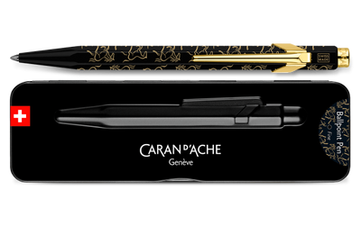 CA 849 Horse Noir Stylo Bille avec Étui-Stylo Bille-Caran d'Ache-Papeterie du Dôme