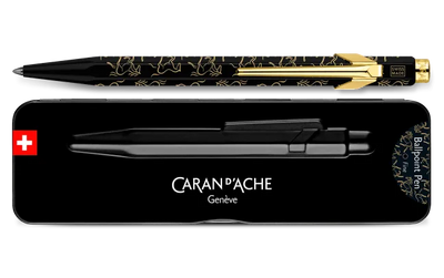 CA 849 Horse Noir Stylo Bille avec Étui-Stylo Bille-Caran d'Ache-Papeterie du Dôme