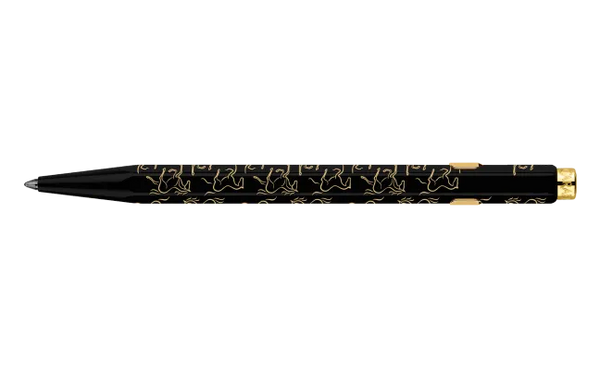 CA 849 Horse Noir Stylo Bille avec Étui-Stylo Bille-Caran d'Ache-Papeterie du Dôme