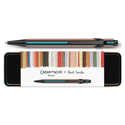 CA 849 Paul Smith Ed.5 Noir Stylo Bille avec Étui-Stylo Bille-Caran d'Ache-Papeterie du Dôme