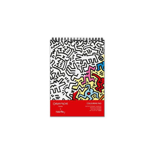 CA Bloc de Coloriage A5 Keith Haring-Coloriage-Caran d'Ache-Papeterie du Dôme
