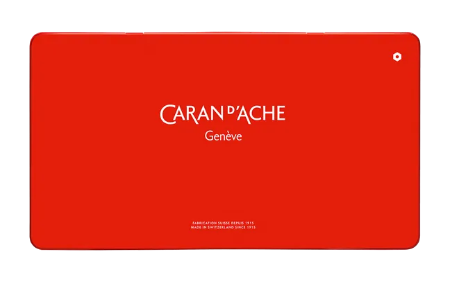 CA Boîte de 40 Couleurs Supracolor Aquarelle-Boîte à Crayons-Caran d'Ache-Papeterie du Dôme