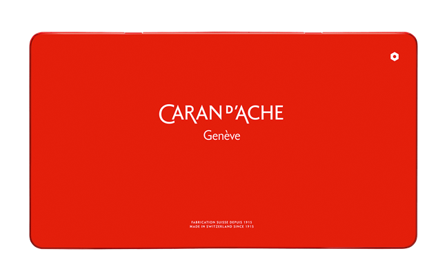 CA Boîte de 40 Couleurs Supracolor Aquarelle-Boîte à Crayons-Caran d'Ache-Papeterie du Dôme