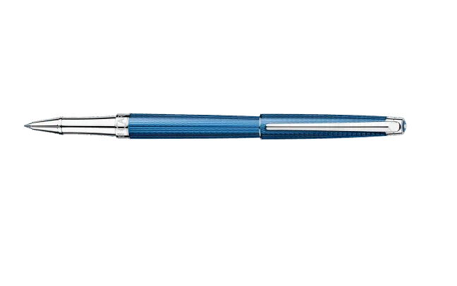 CA Léman Grand Bleu Stylo Roller-Stylo Roller-Caran d'Ache-Papeterie du Dôme