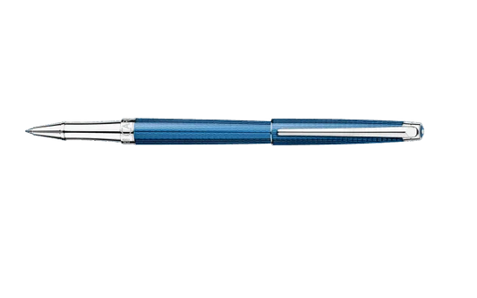 CA Léman Grand Bleu Stylo Roller-Stylo Roller-Caran d'Ache-Papeterie du Dôme