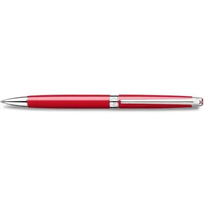 CA Léman Slim Rouge Stylo Bille-Stylo Bille-Caran d'Ache-Papeterie du Dôme