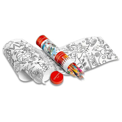 CA Tube 18 Swisscolor Aquarellable + Poster-Boîte à Crayons-Caran d'Ache-Papeterie du Dôme