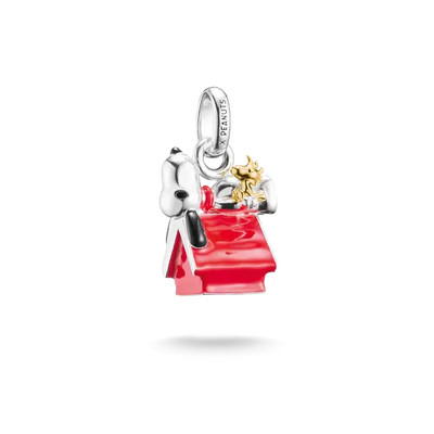 TSB Peanuts™ Charm Snoopy avec Woodstock niche de chien – Connect