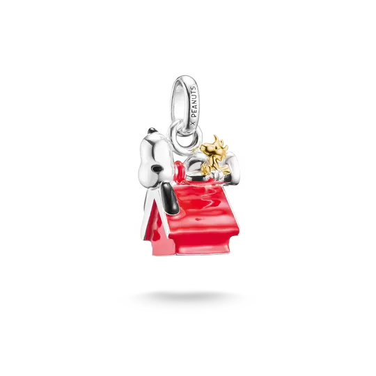 TSB Peanuts™ Charm Snoopy avec Woodstock niche de chien – Connect