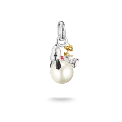 TSB Peanuts™ Charm Snoopy avec Woodstock sur perle – Connect