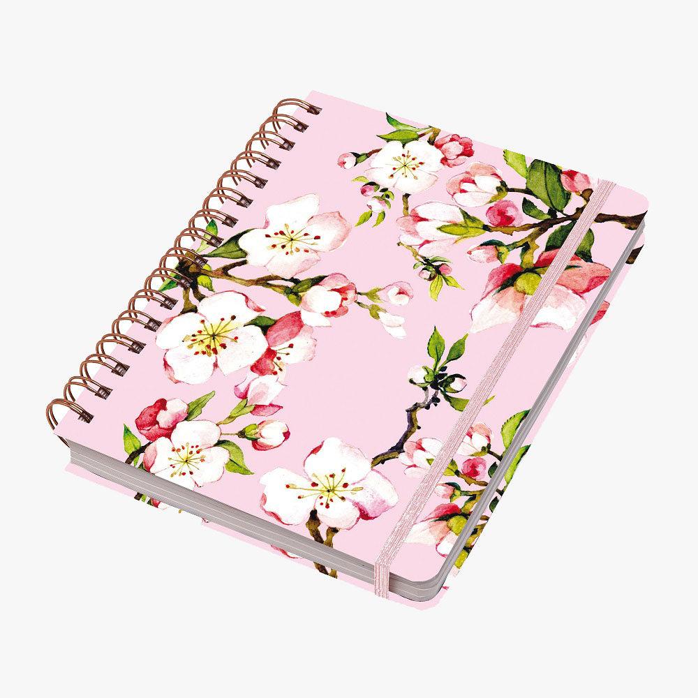 CED Carnet A5 Spirale Dots 180p-Carnet-Cedon-Cherry blossom-Papeterie du Dôme
