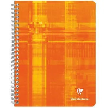 CLT Cahier 17x22 Spirale Petits Carreaux 5/5 100P-Cahiers Scolaires-Clairefontaine-Papeterie du Dôme