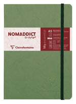 CLT Cahier Age Bag MY.Essential Broché A5 192p-Cahier-Clairefontaine-Ligné-Vert-Papeterie du Dôme