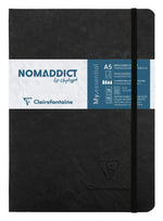 CLT Cahier Age Bag MY.Essential Broché A5 192p-Cahier-Clairefontaine-Petits carreaux-Noir-Papeterie du Dôme