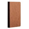CLT Paperback Notebook 9x14cm Squared Tobacco Cover 192p