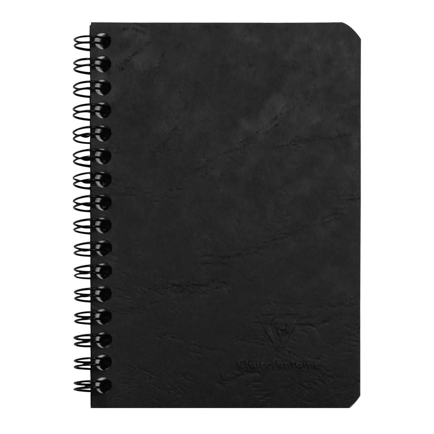 CLT Carnet Age Bag Spirale 9x14 100p-Carnet-Clairefontaine-Noir-Petits carreaux-Papeterie du Dôme