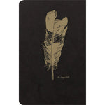 CLT Flying Spirit Carnet Piqure Textile 11x17 96p Noir-Carnet-Clairefontaine-Papeterie du Dôme