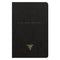 CLT Flying Spirit Textile Stitch Notebook 9x14 96p Black Ruled